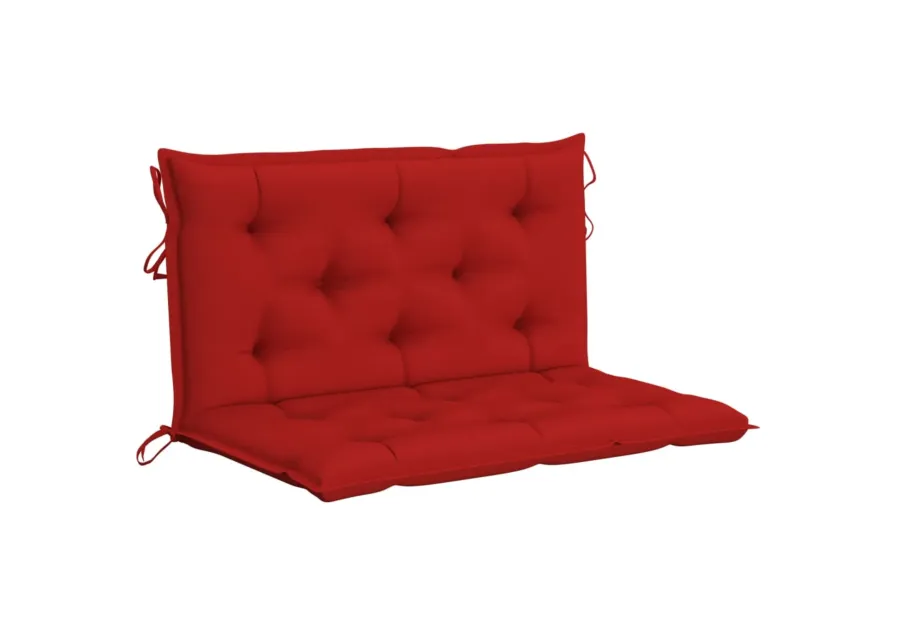 vidaXL Cushion for Swing Chair Red 39.4" Fabric