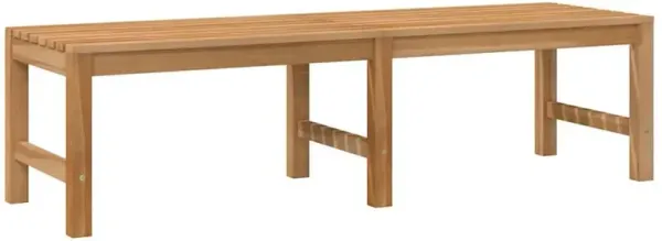 Bench Teak Solid Teak Wood 59.1 in long Durable Garden Bench