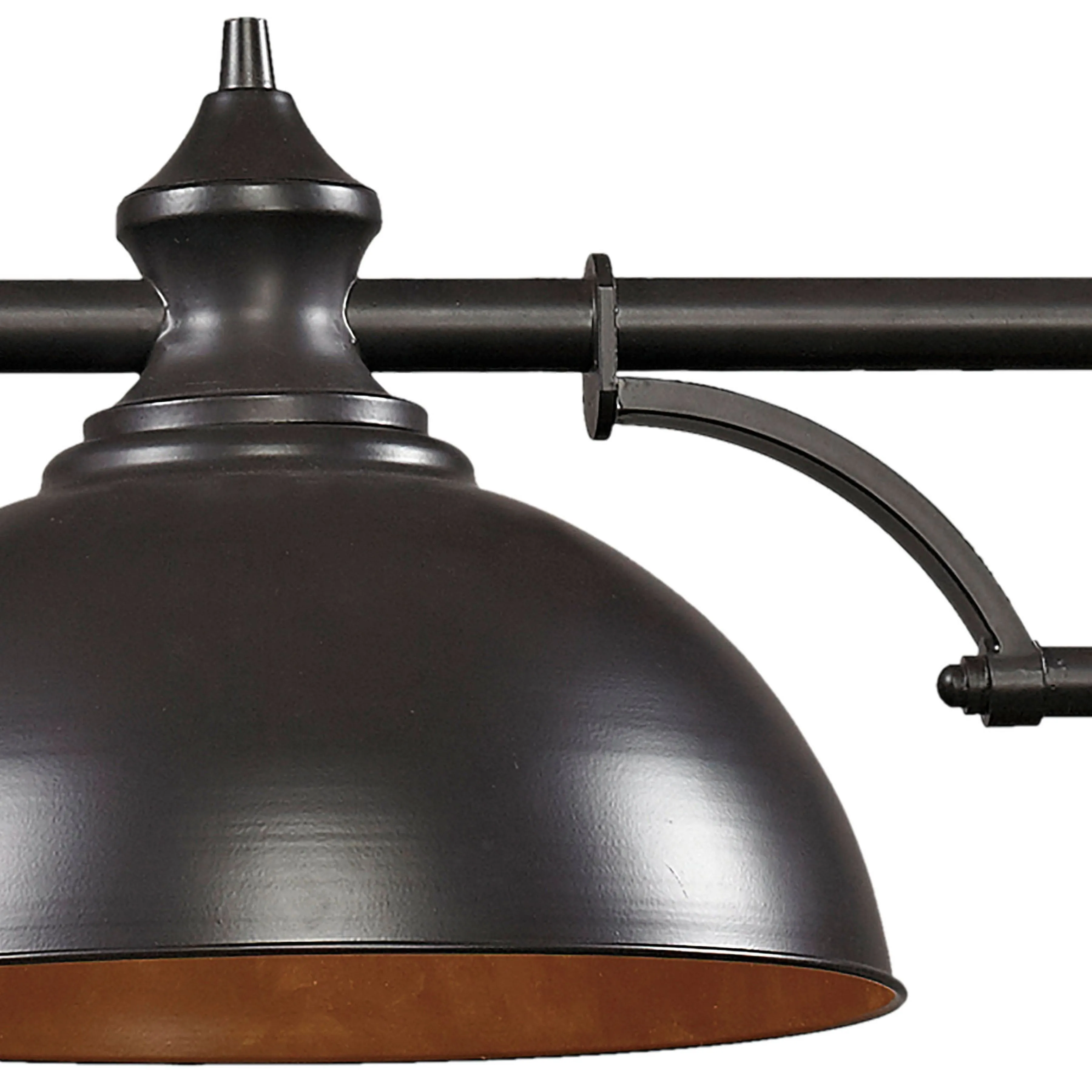 Farmhouse 56'' Wide 3-Light Chandelier