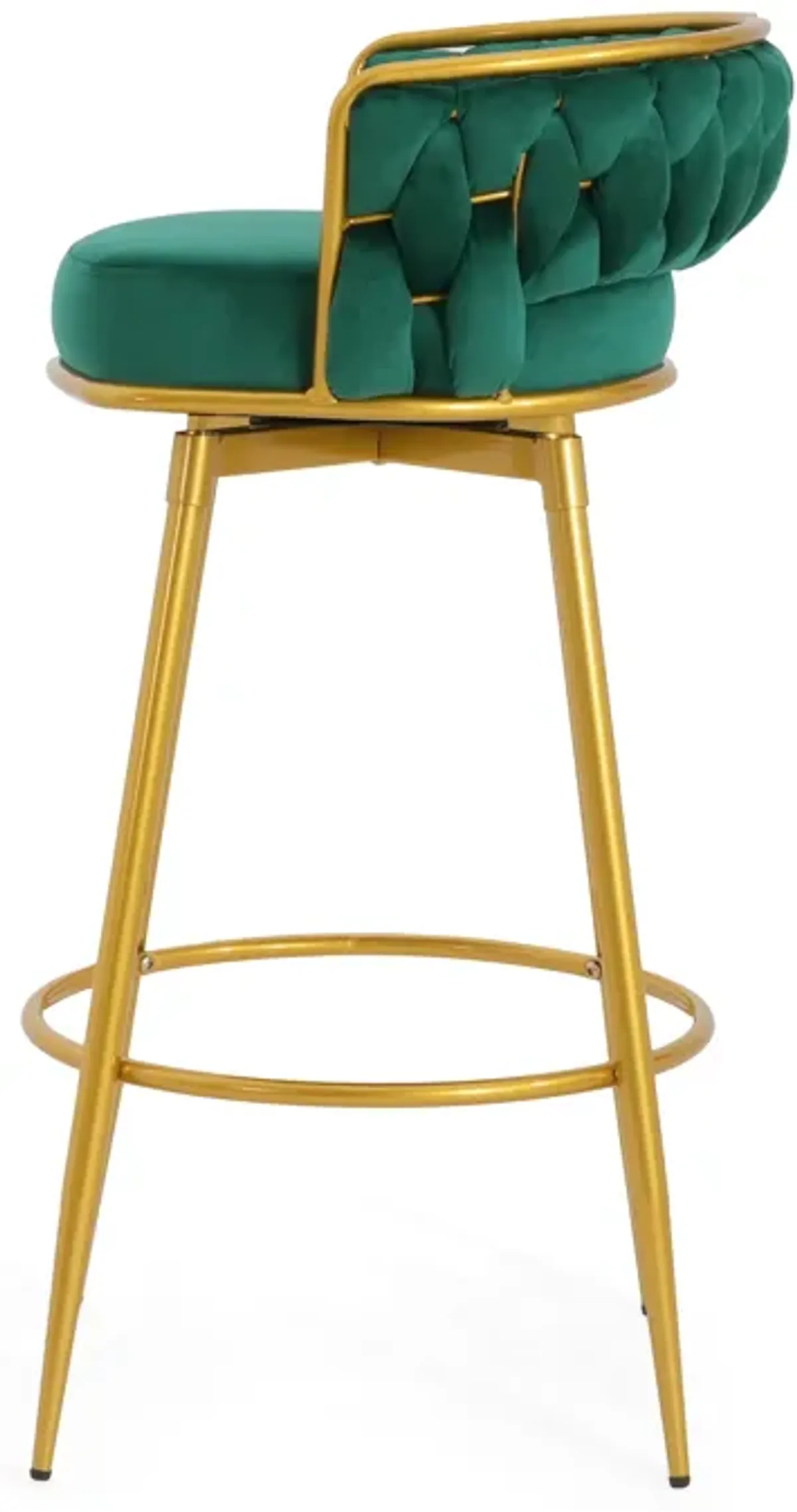 Merax Swivel Counter Height Bar Stools Set of 2