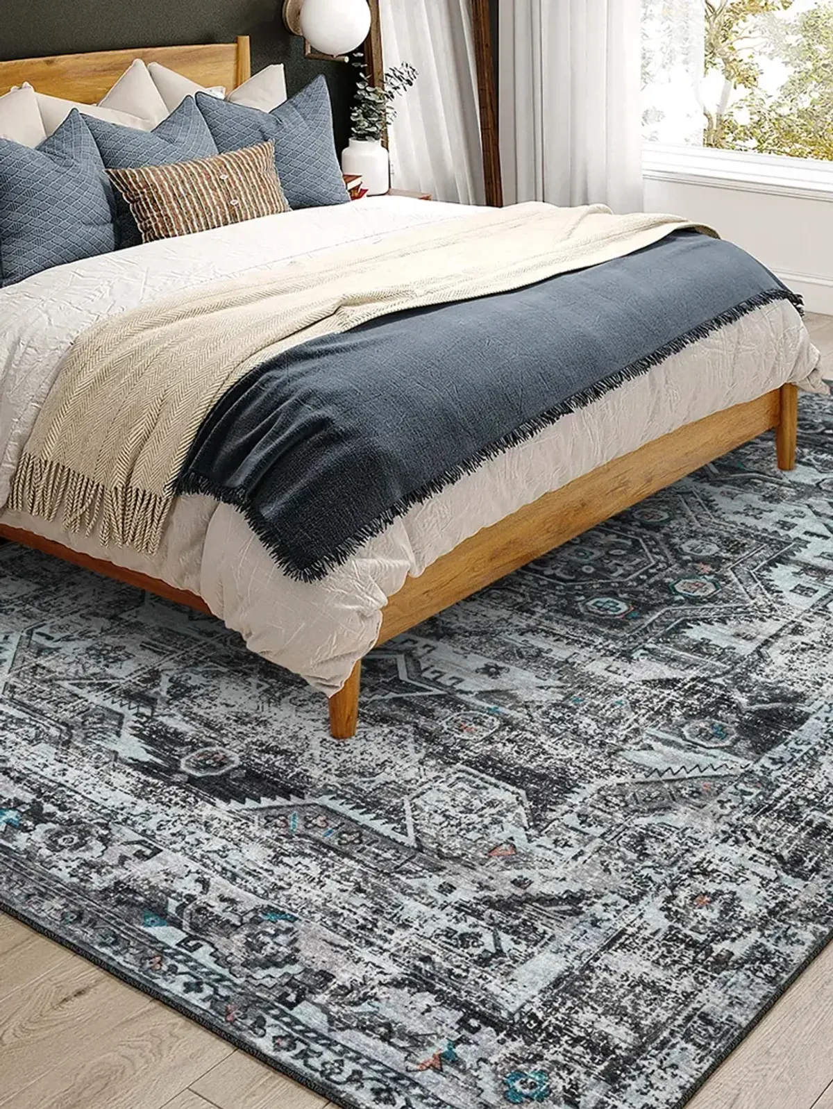 Jericho JC5 Steel 3' x 5' Rug