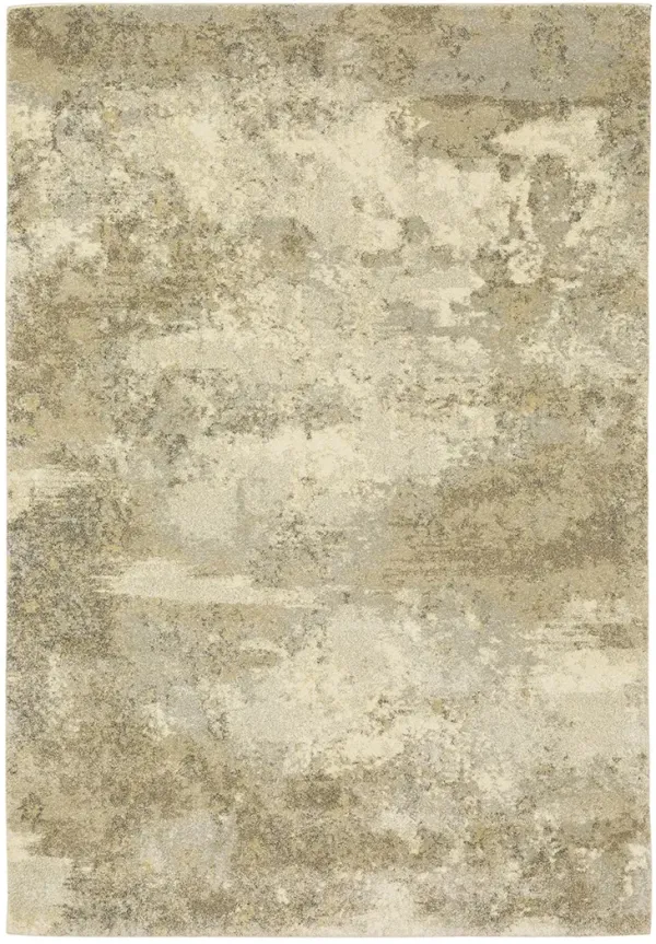 Astor 6'7" x 9'6" Gold Rug