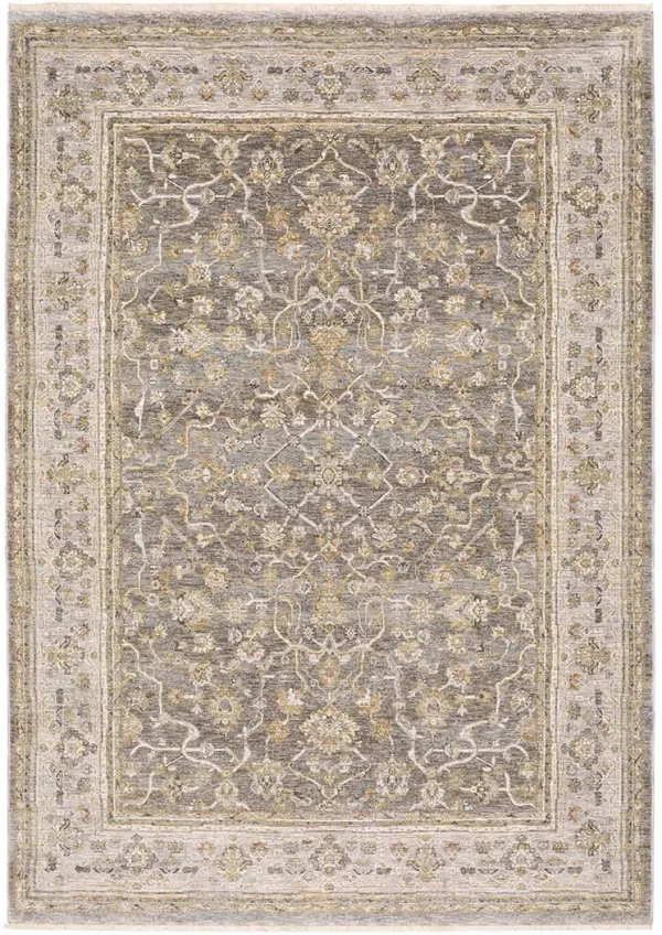 Maharaja 6'7" x 9'6" Grey Rug