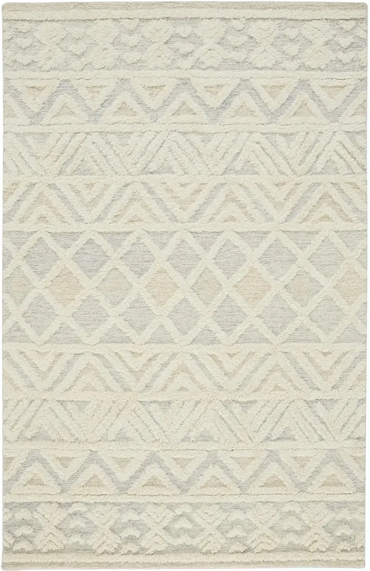 Anica 8005F Ivory/Blue/Tan 5' x 8' Rug