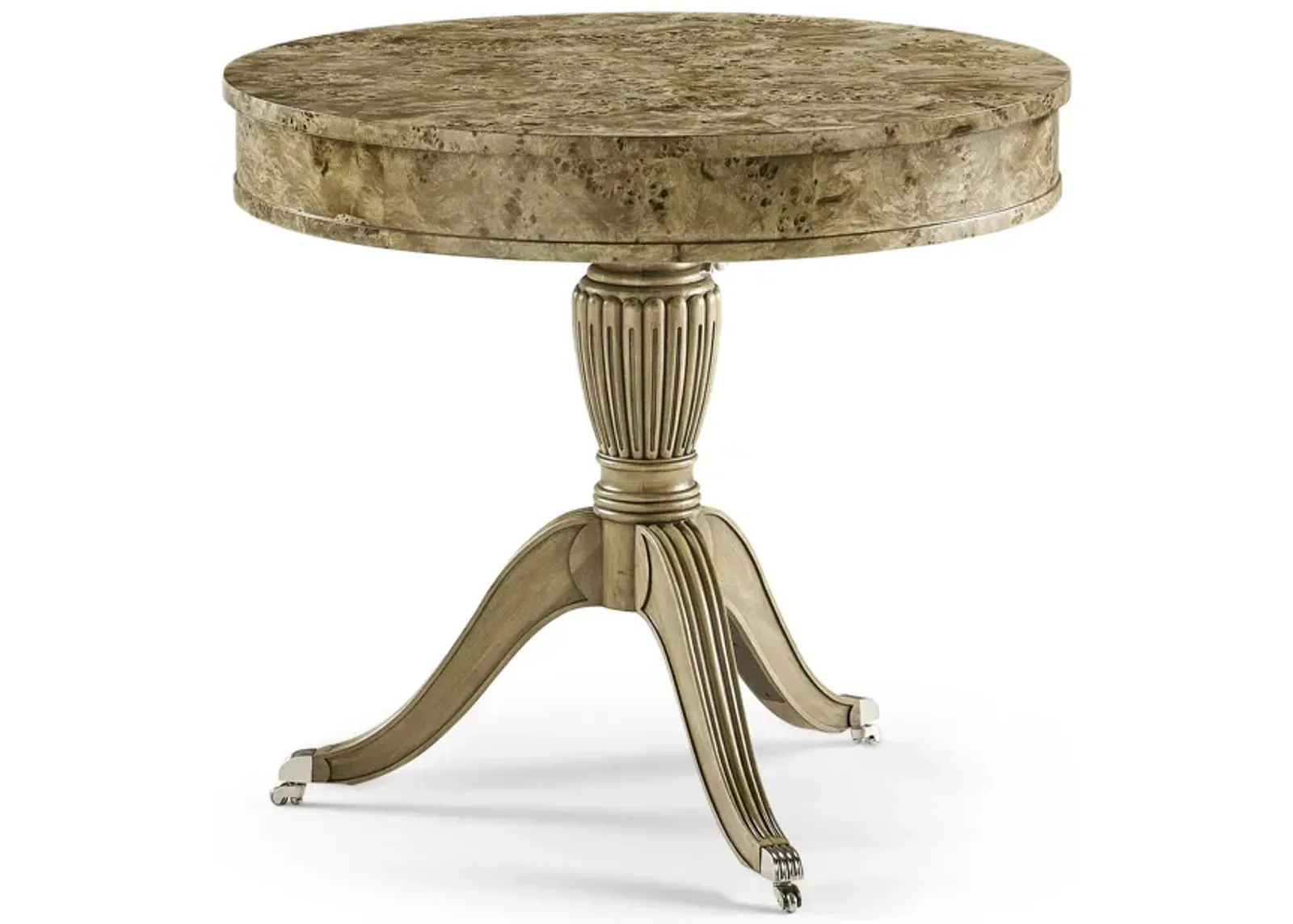 Fulgurite Drum Table