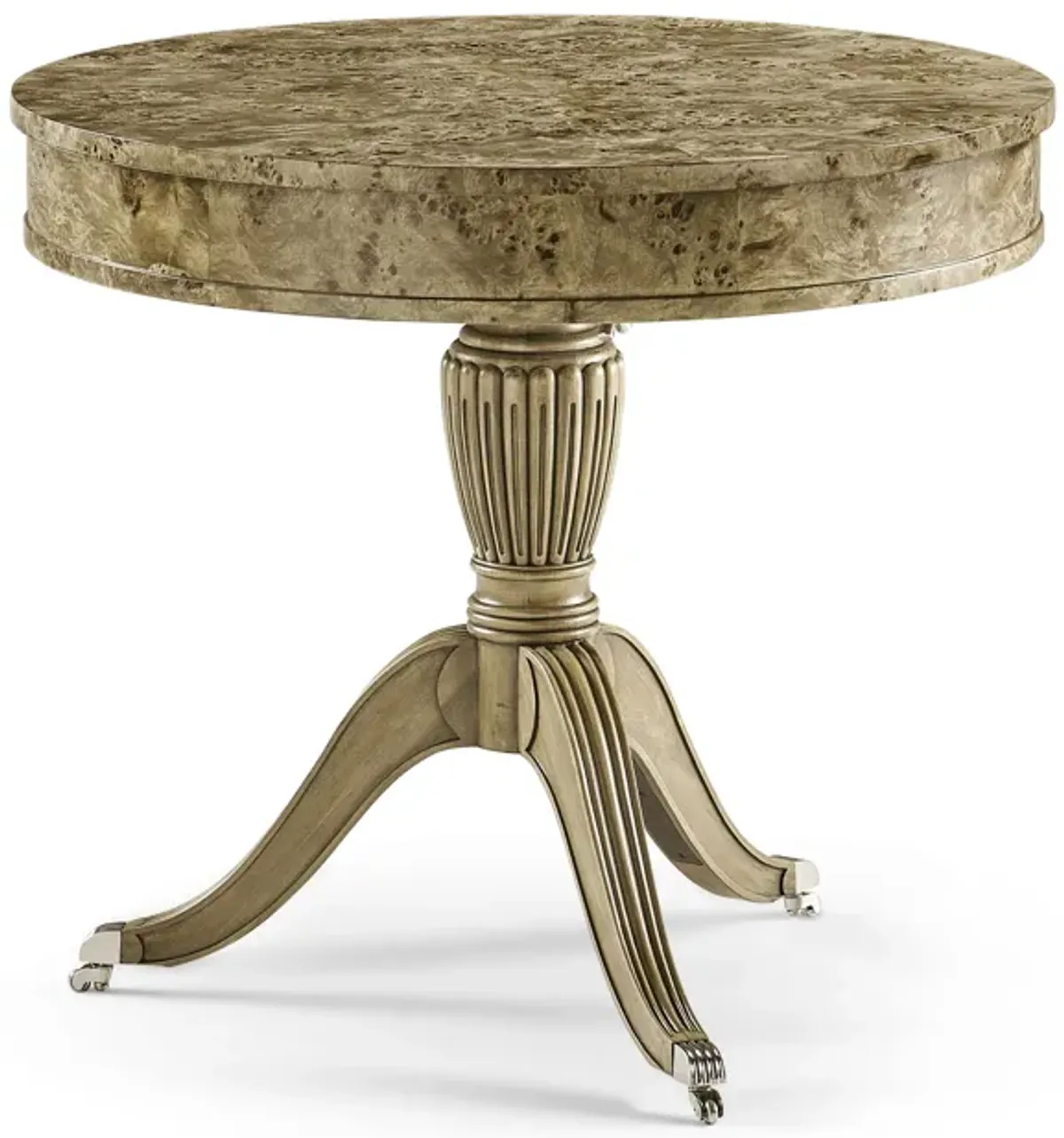 Fulgurite Drum Table