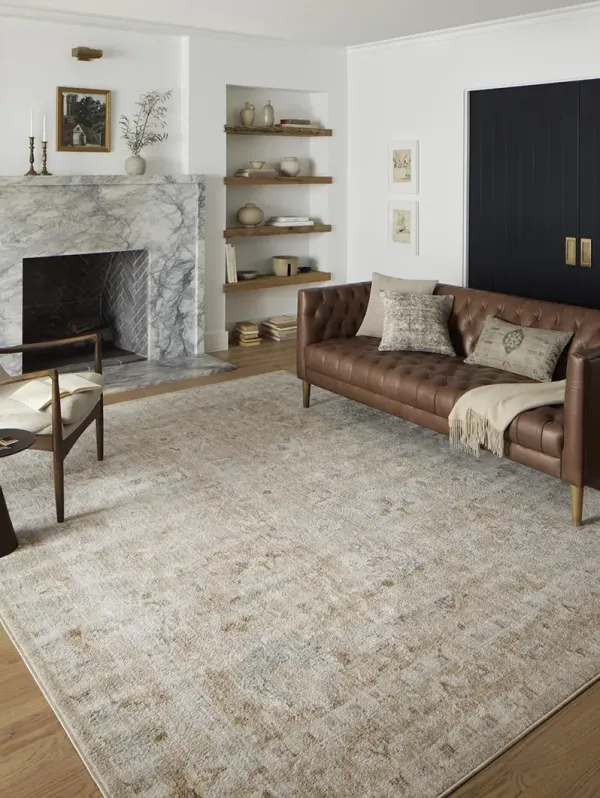 Monroe Charcoal/Natural 9'3" x 13' Rug