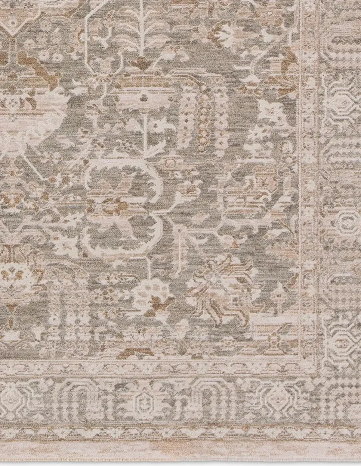 Lilit Acair Tan/Taupe 3' x 10' Runner Rug