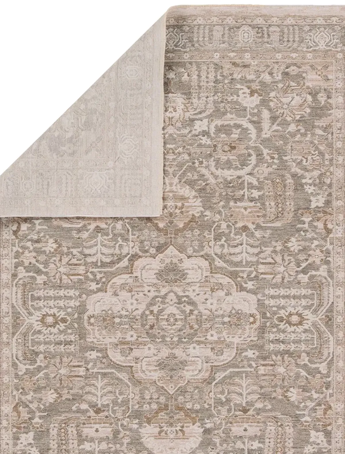 Lilit Acair Tan/Taupe 3' x 10' Runner Rug