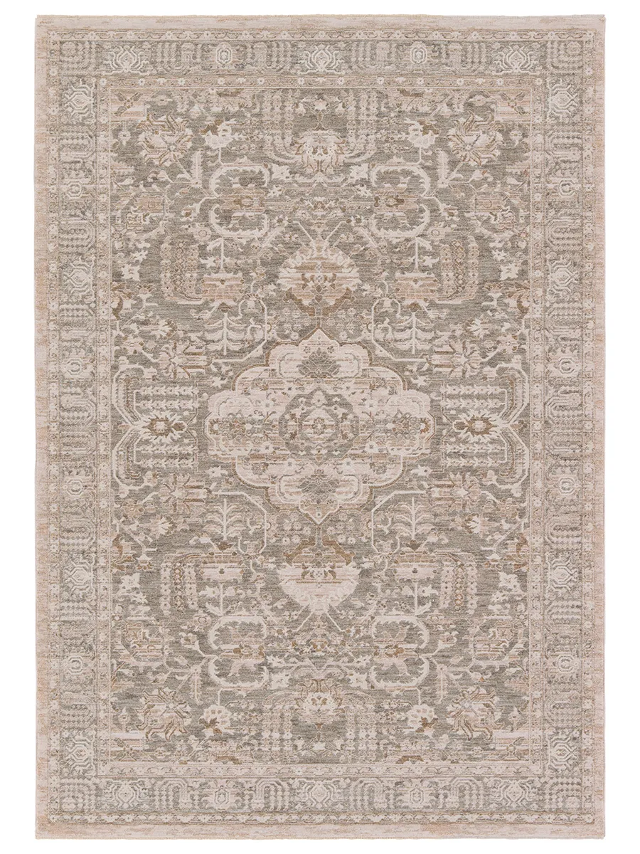 Lilit Acair Tan/Taupe 3' x 10' Runner Rug