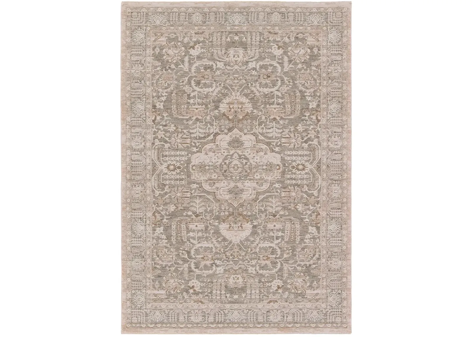 Lilit Acair Tan/Taupe 3' x 10' Runner Rug