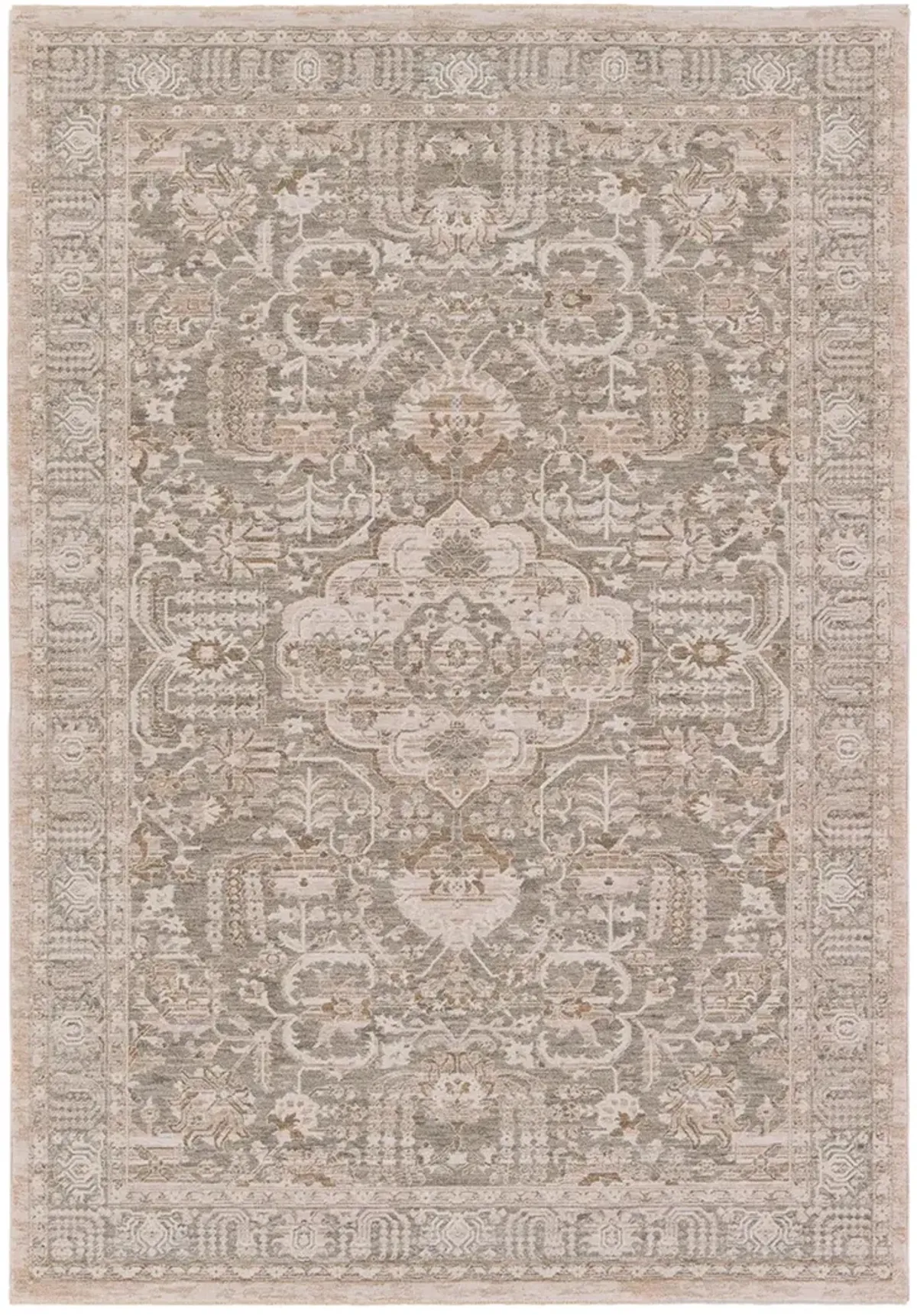 Lilit Acair Tan/Taupe 3' x 10' Runner Rug