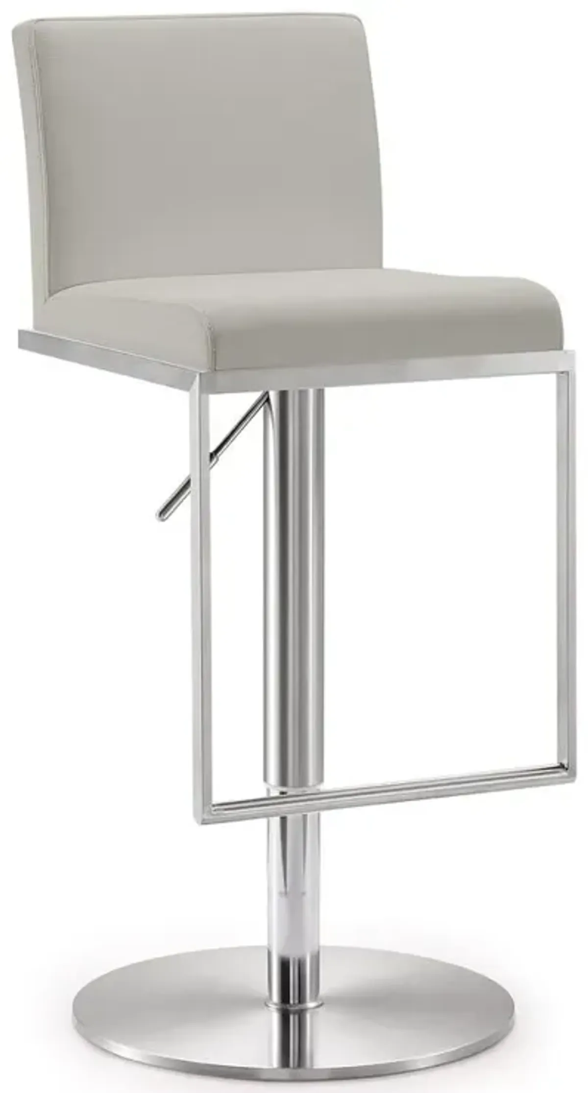 Belen Kox Adjustable Steel Curveback Barstool, Belen Kox