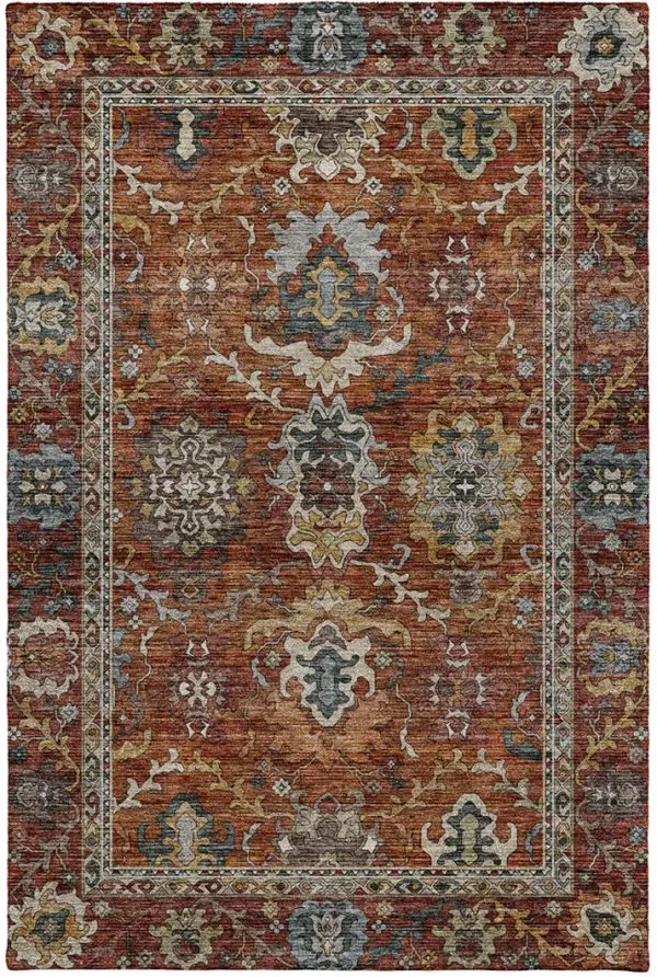 Silk Road SR8 Paprika 5' x 7'6" Rug