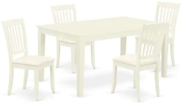 Dining Room Set Linen White