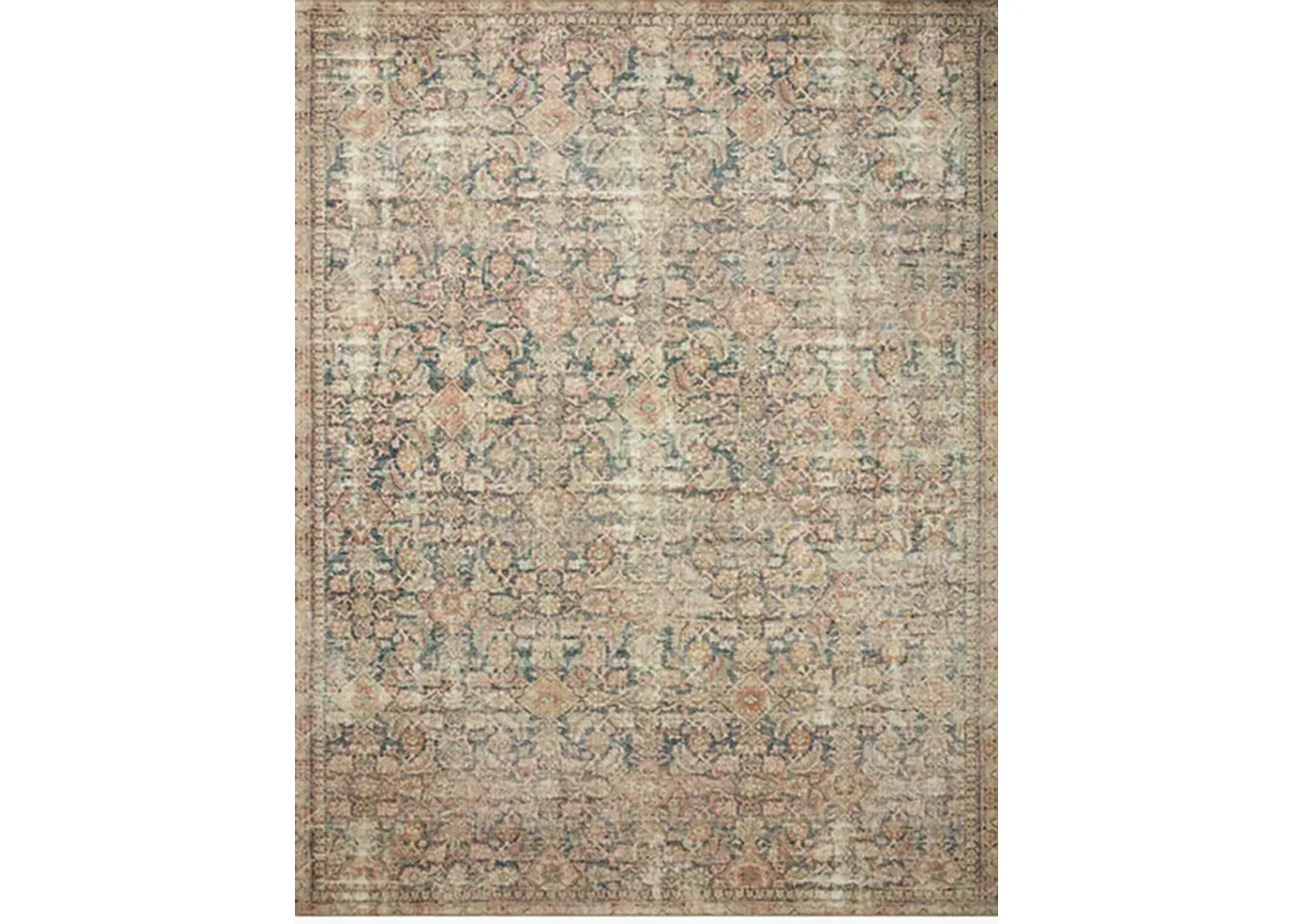 Aubrey AUB01 Navy/Multi 8'3" x 11'3" Rug