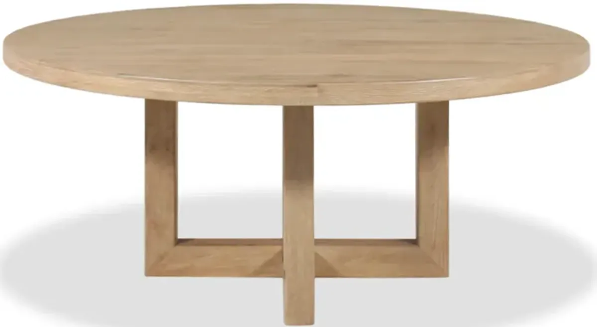 Driftwood 72" Round Dining Table