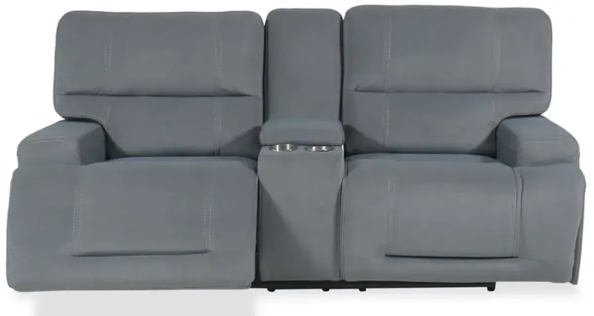Contemporary Power Loveseat
