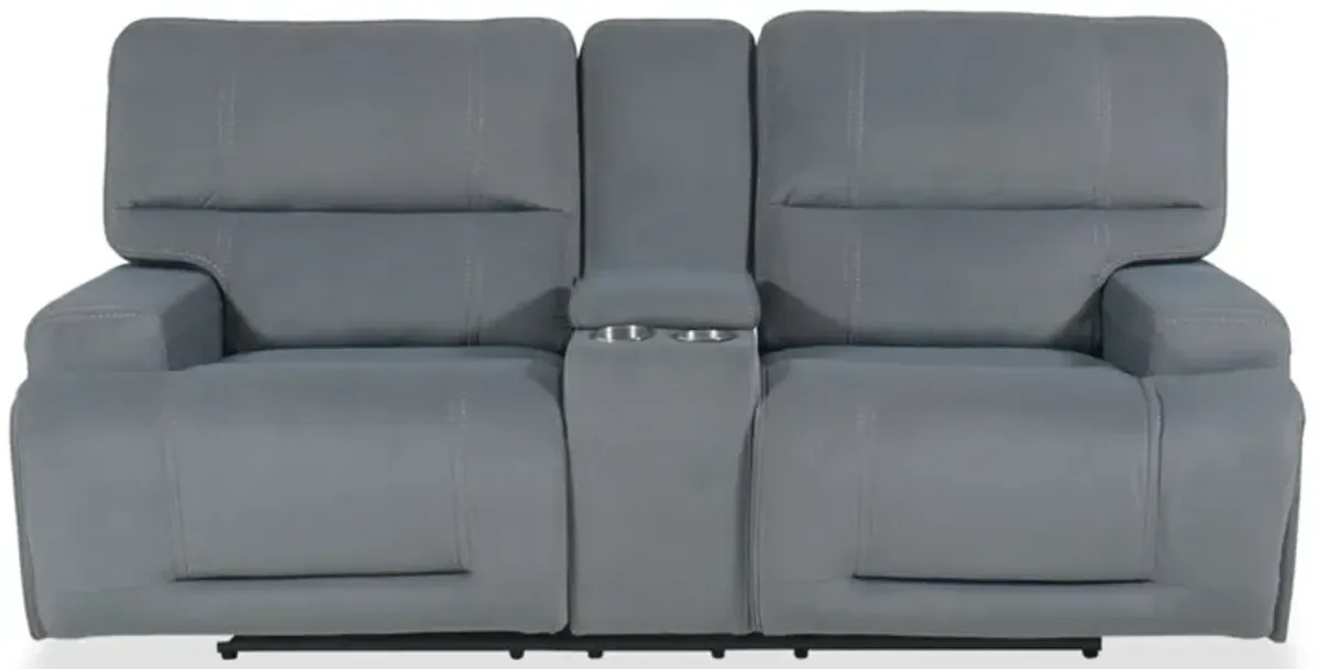 Contemporary Power Loveseat