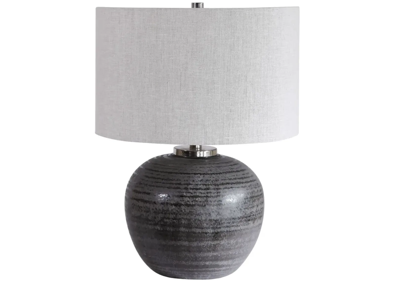 Uttermost Mikkel Charcoal Table Lamp