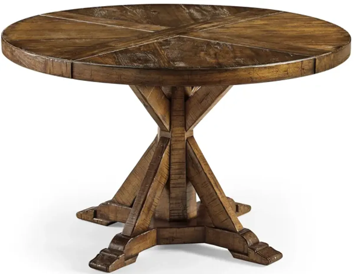 Casual Country Wood Dining Table