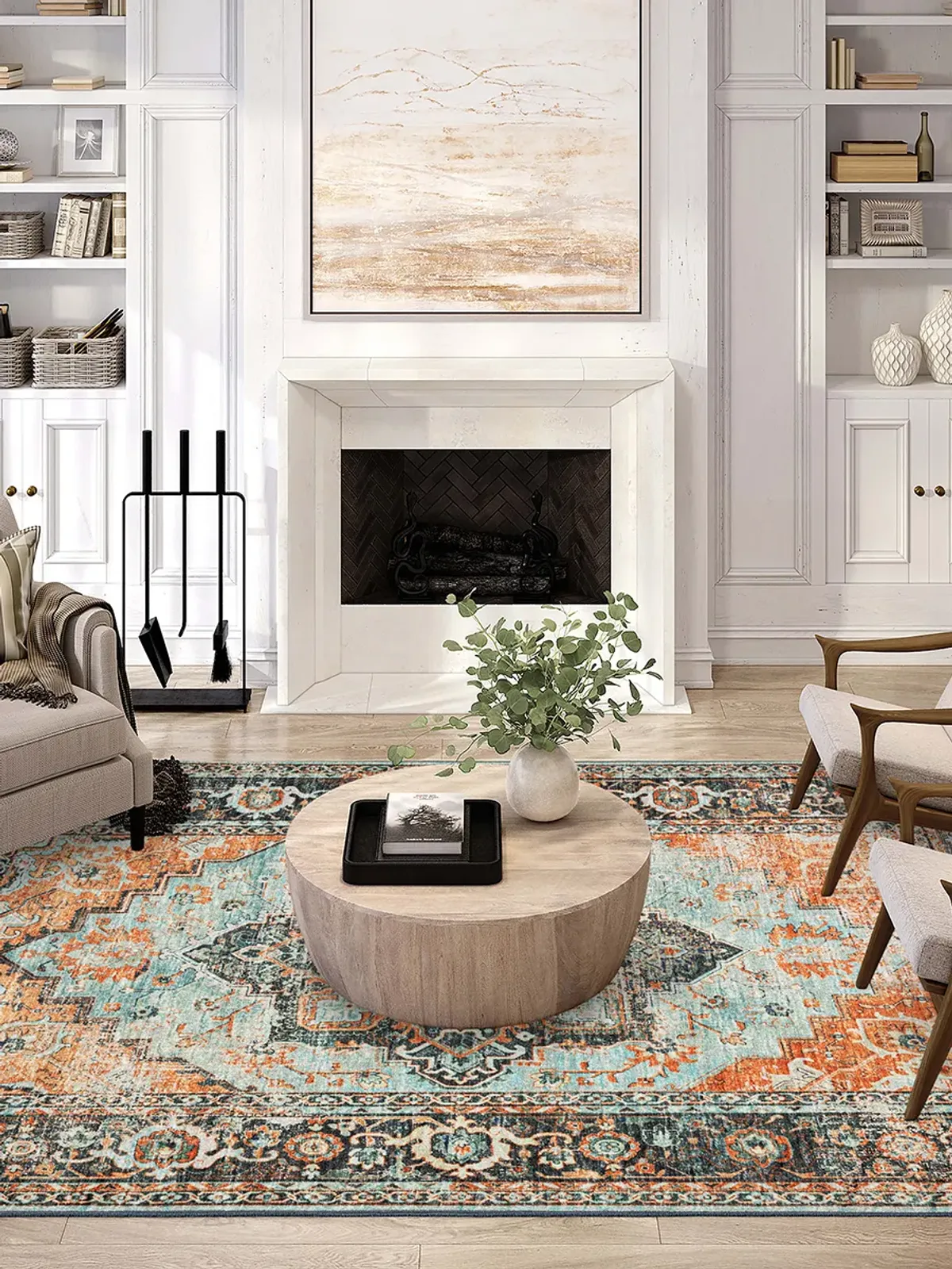 Jericho JC2 Mist 8' x 10' Rug