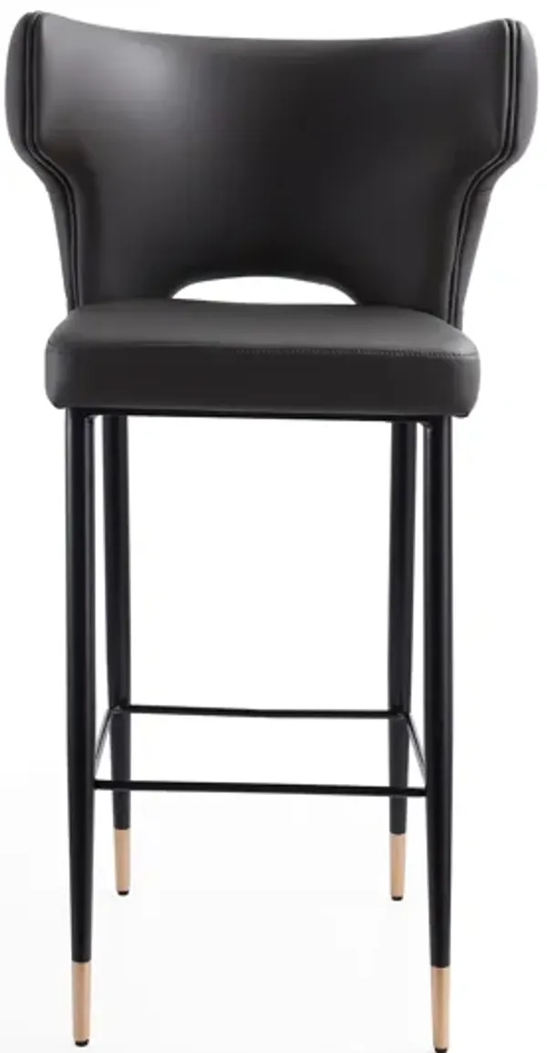 Holguin Gray Bar Stools (Set of 2)