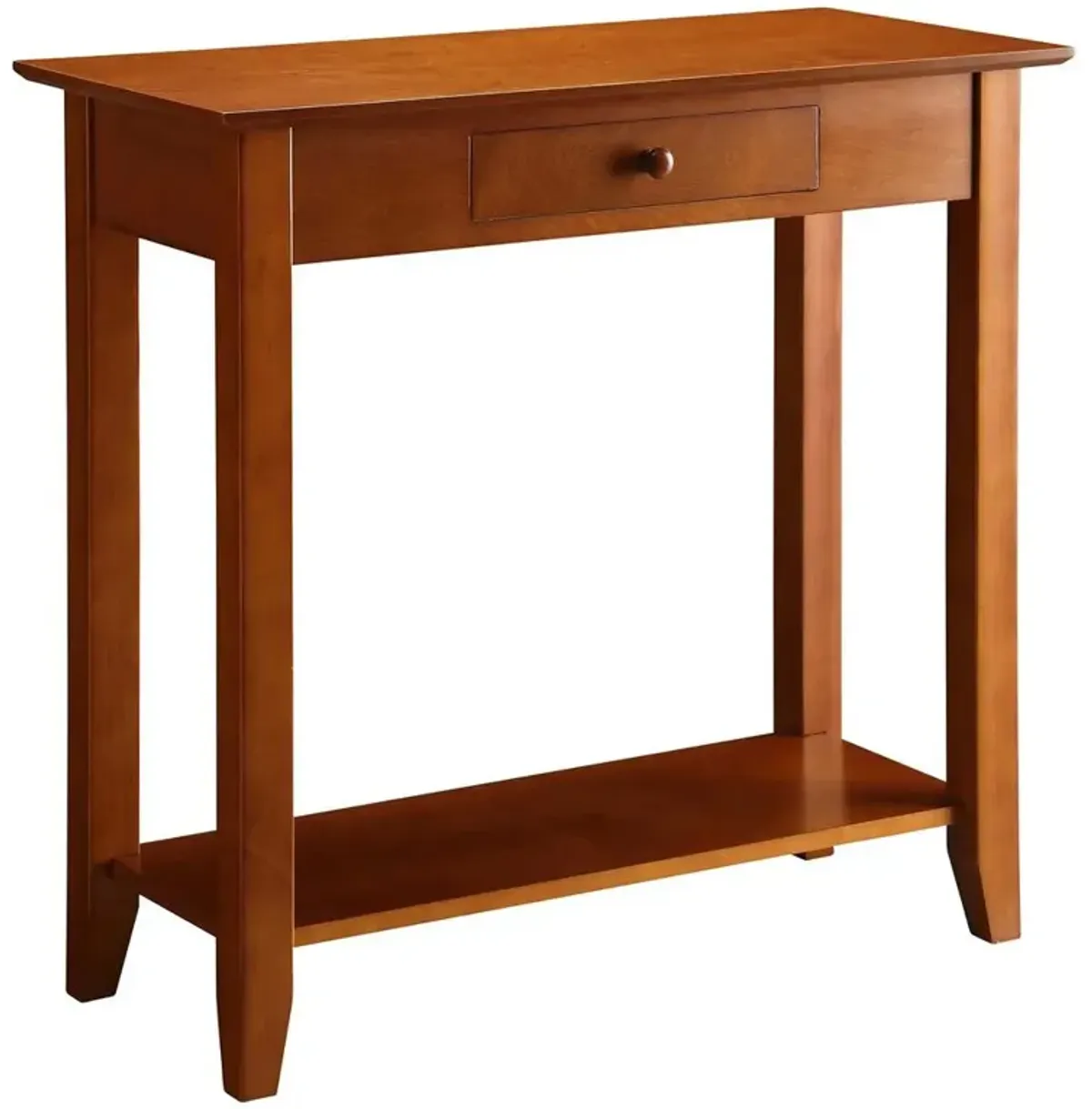 Convience Concept, Inc. American Heritage Hall Table with Drawer and Shelf