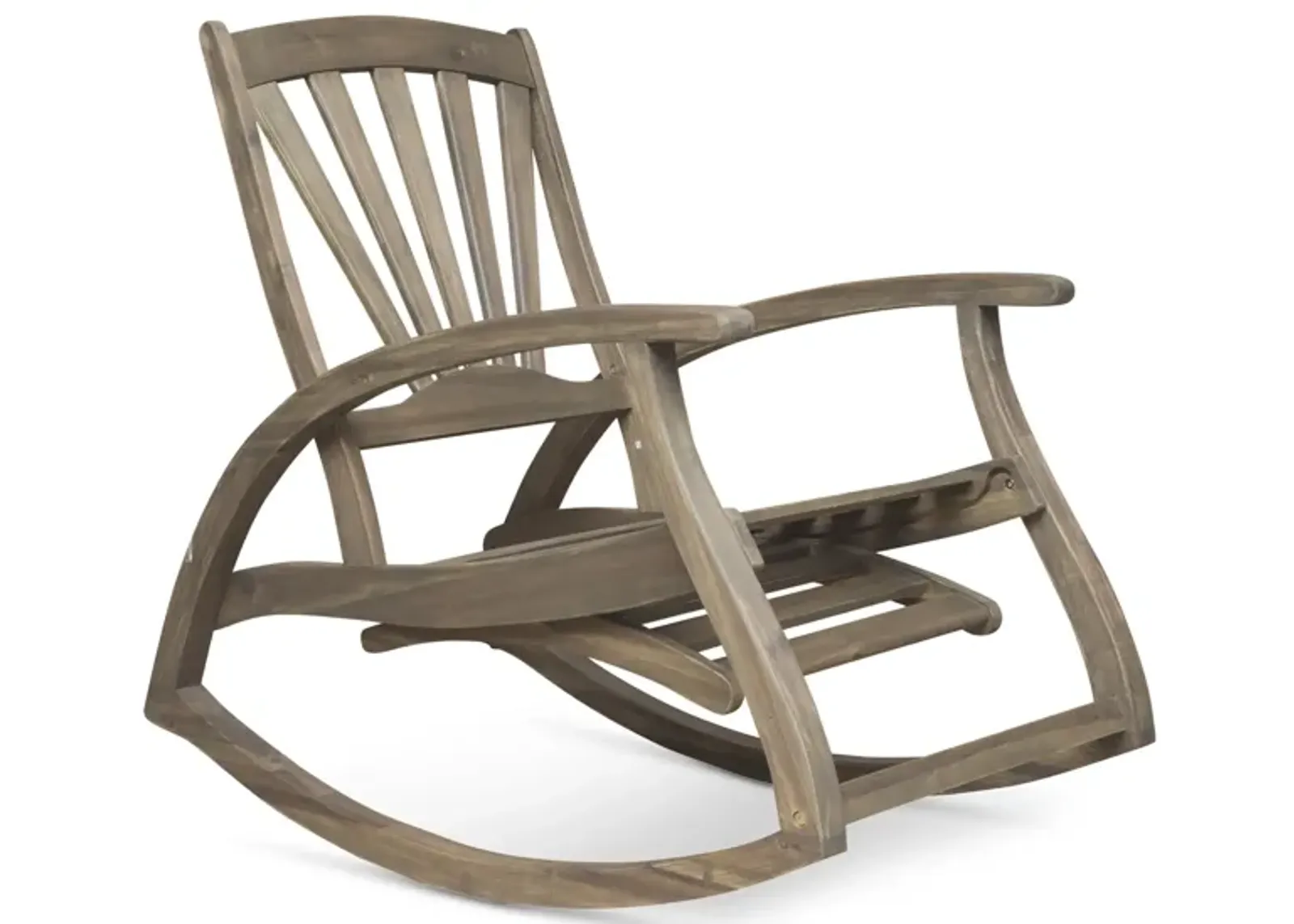 Merax Outdoor Patio Recliner Rocking Chair