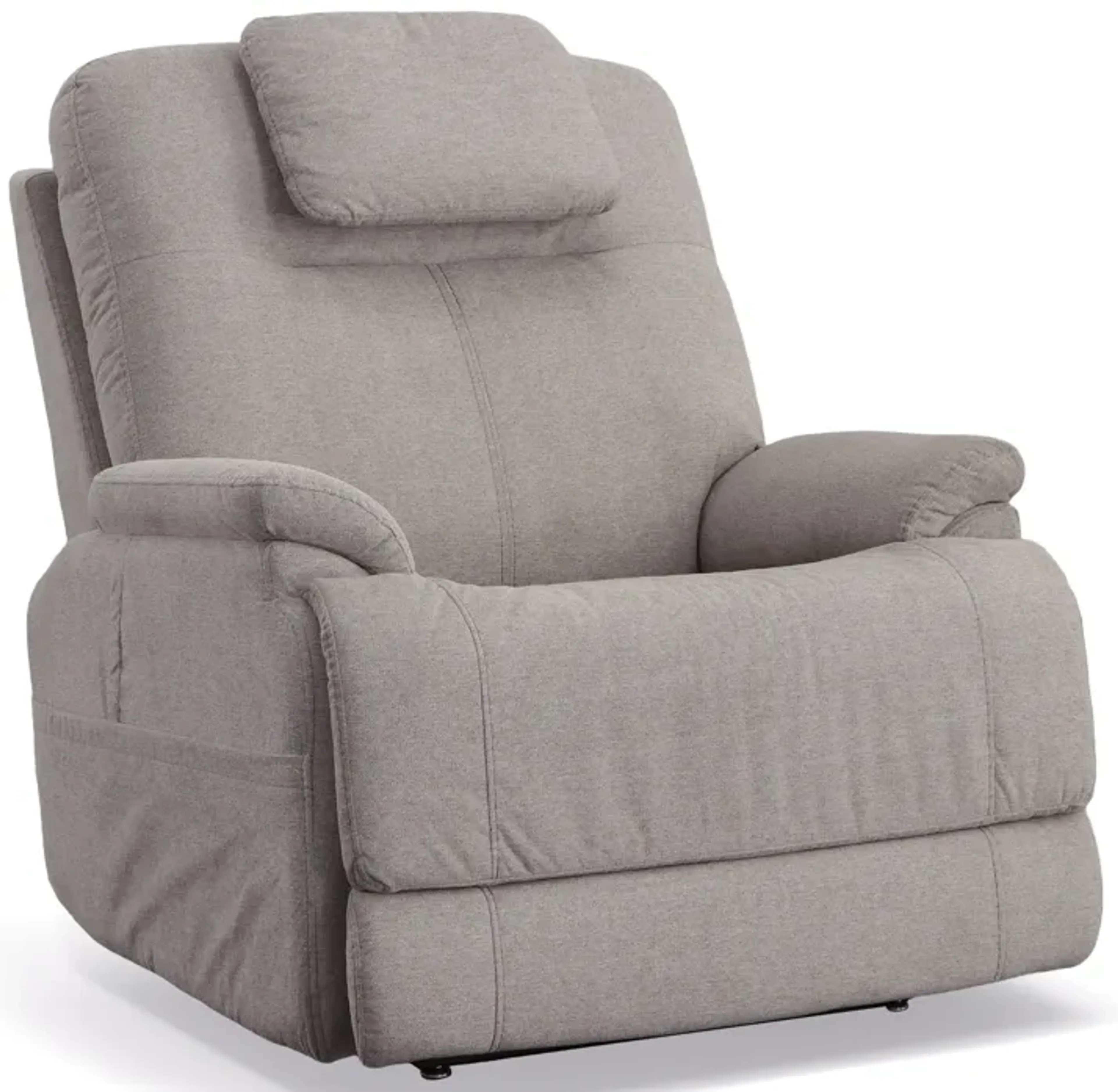 Affordable Furniture Sims Charcoal Manual Rocker Recliner
