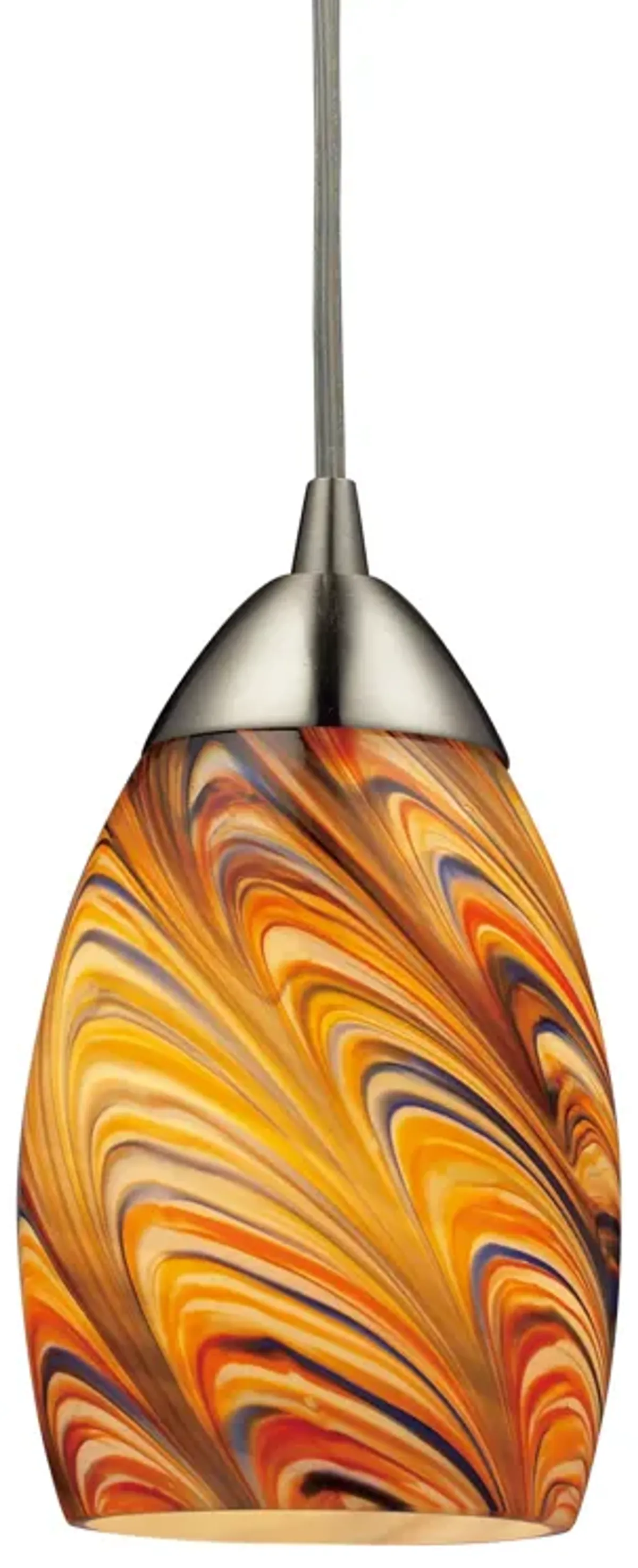 Vortex 4" Wide 1-Light Pendant