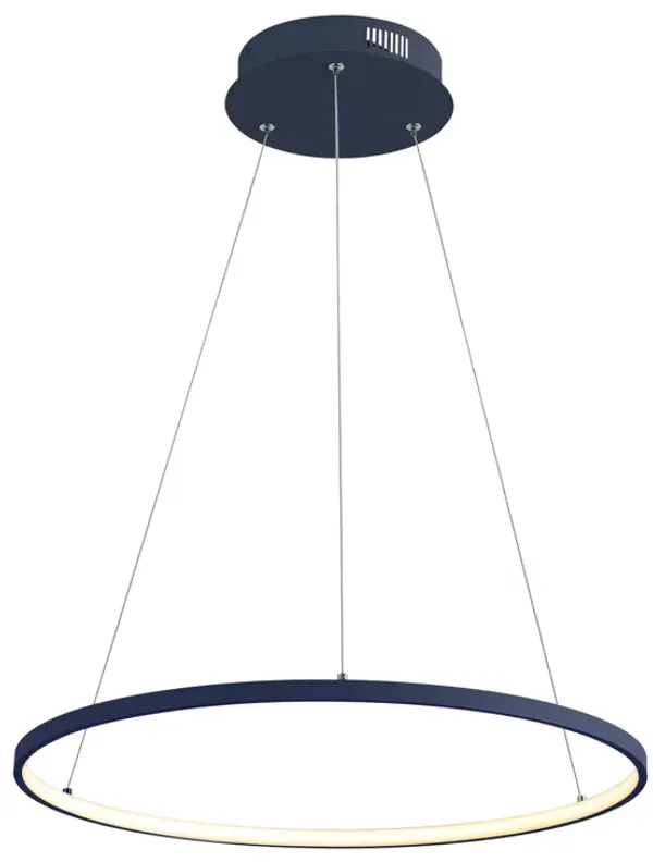 Brice Modern Contemporary Metal Round Dimmable Integrated LED Pendant