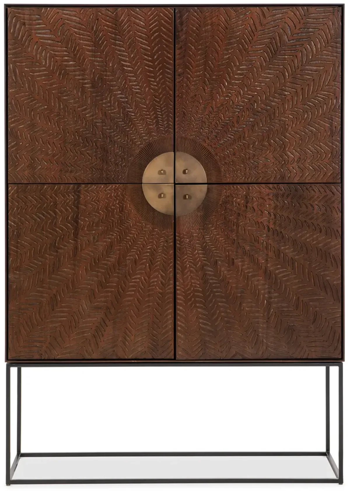 Vinca Carved Cabinet