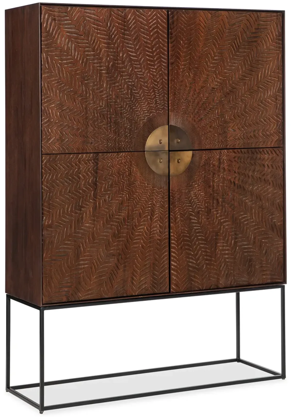 Vinca Carved Cabinet