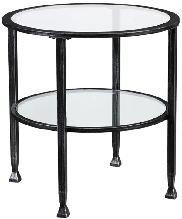 Bexley Metal/Glass  End Table