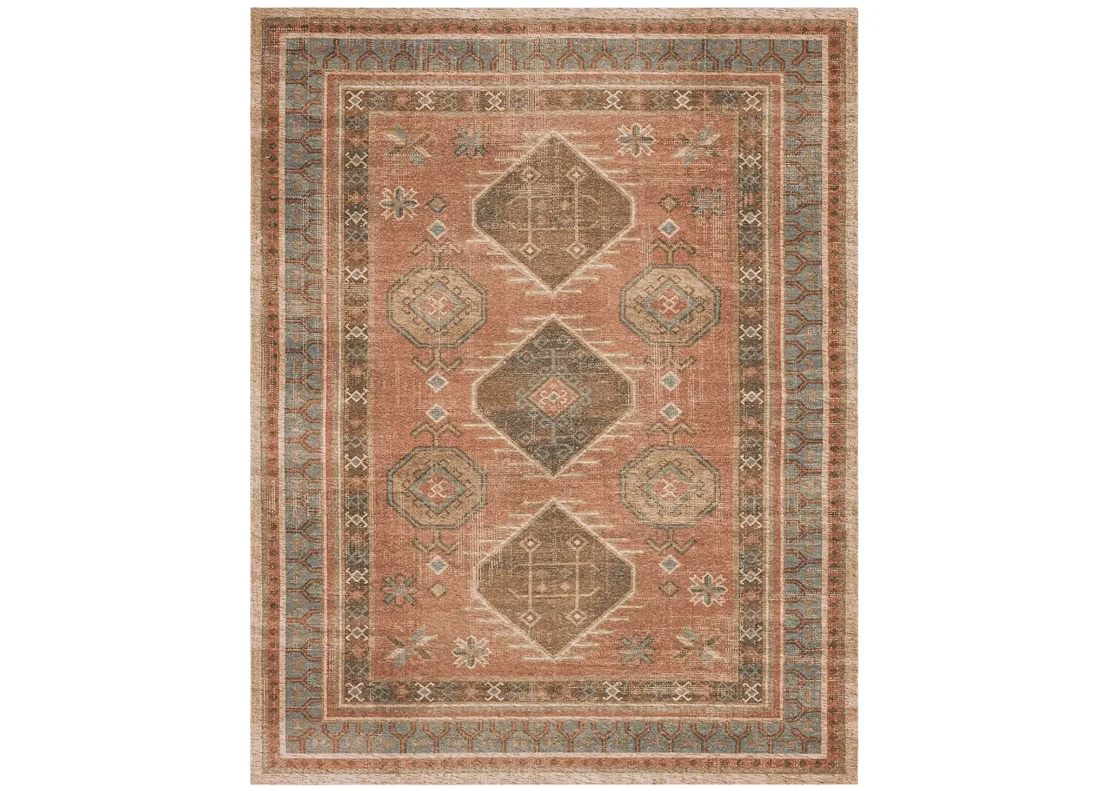 Zula Kinshasa Antique 5' X 8' Rug