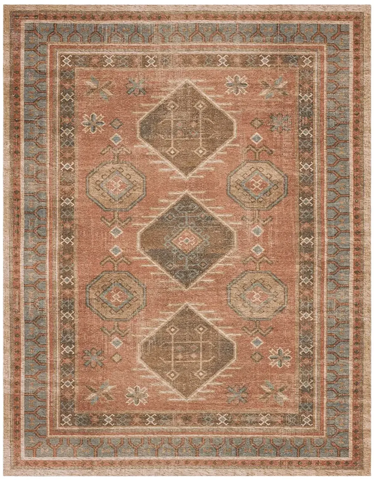 Zula Kinshasa Antique 5' X 8' Rug