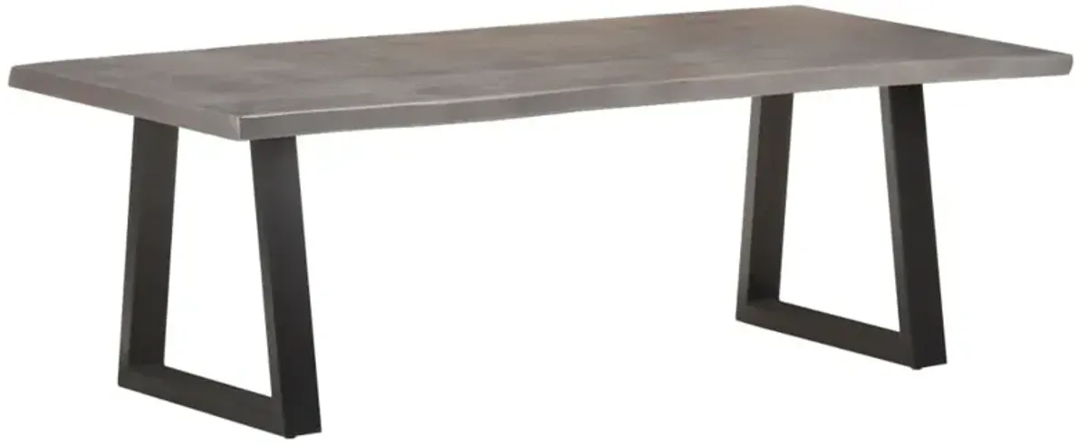 vidaXL Coffee Table with Live Edges 45.3x23.6x15.7 Solid Acacia Wood