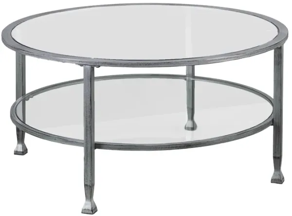 Bexley Metal/Glass Cocktail Table