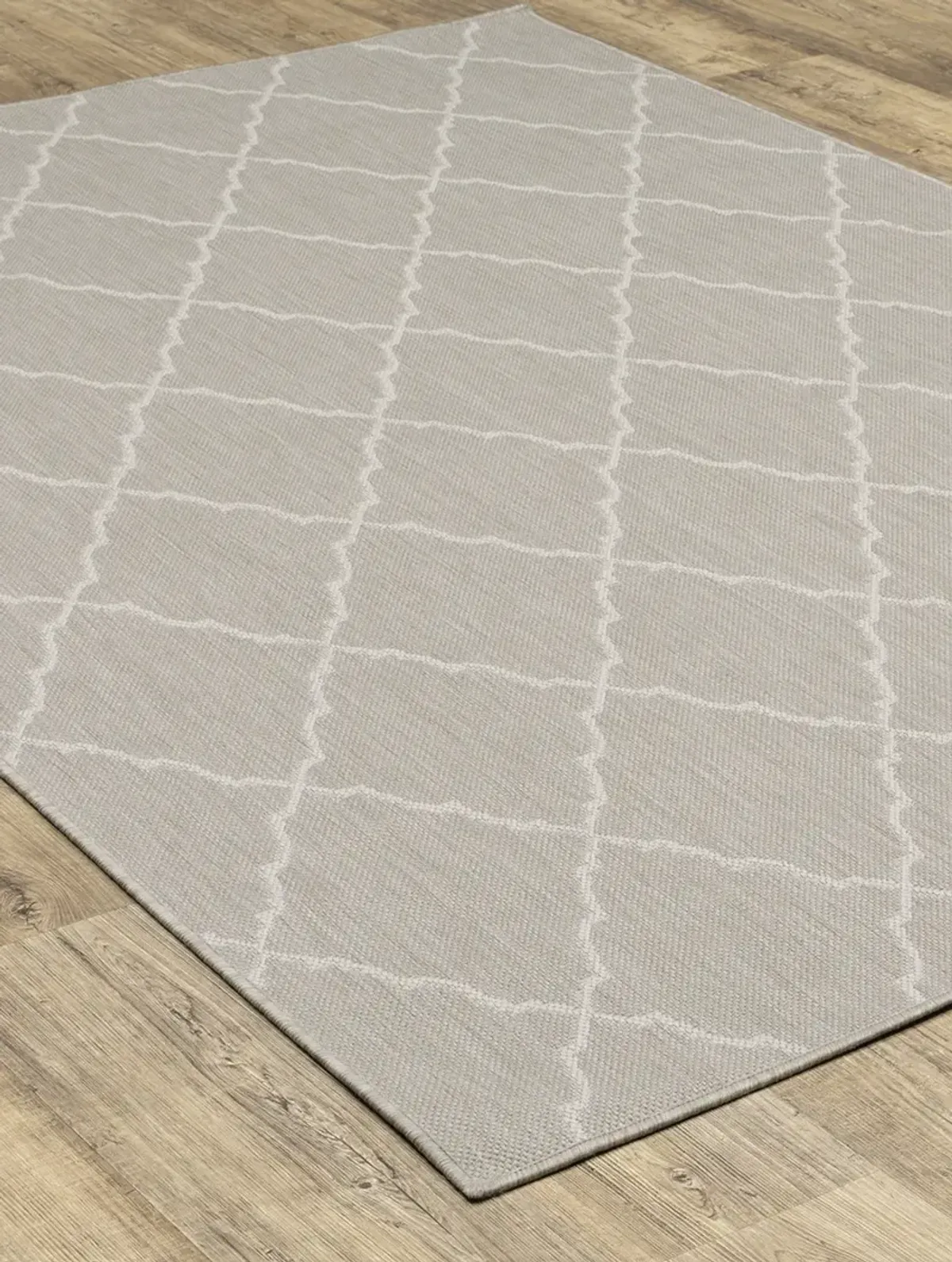 Portofino 3'3" x 5' Grey Rug