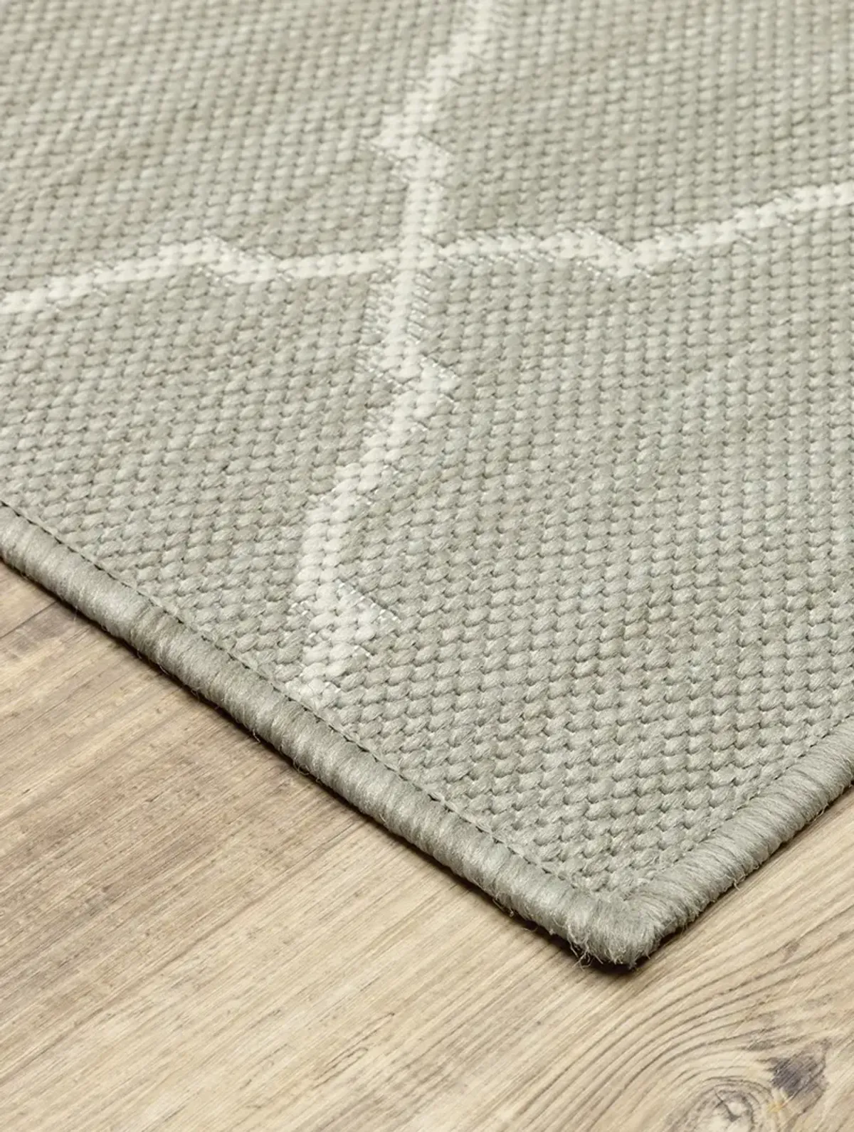 Portofino 3'3" x 5' Grey Rug