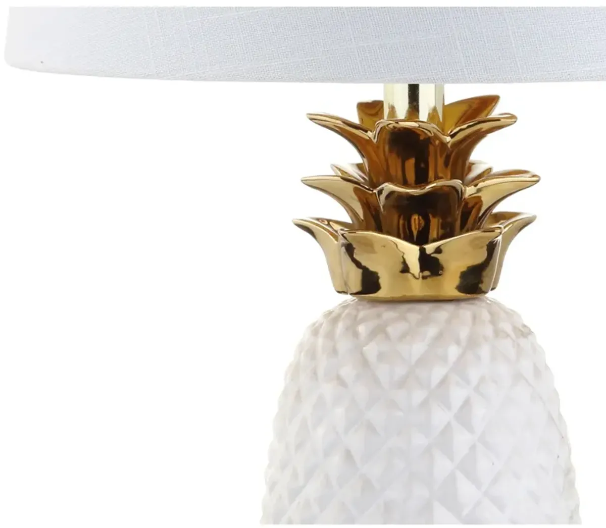 Pineapple Ceramic LED Table Lamp