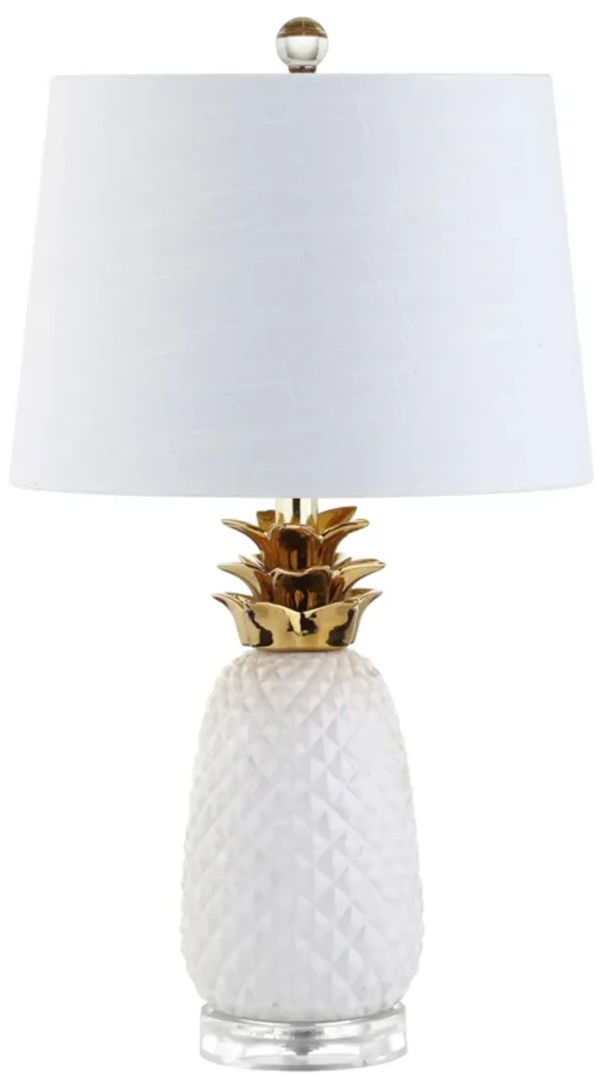 Pineapple Ceramic LED Table Lamp