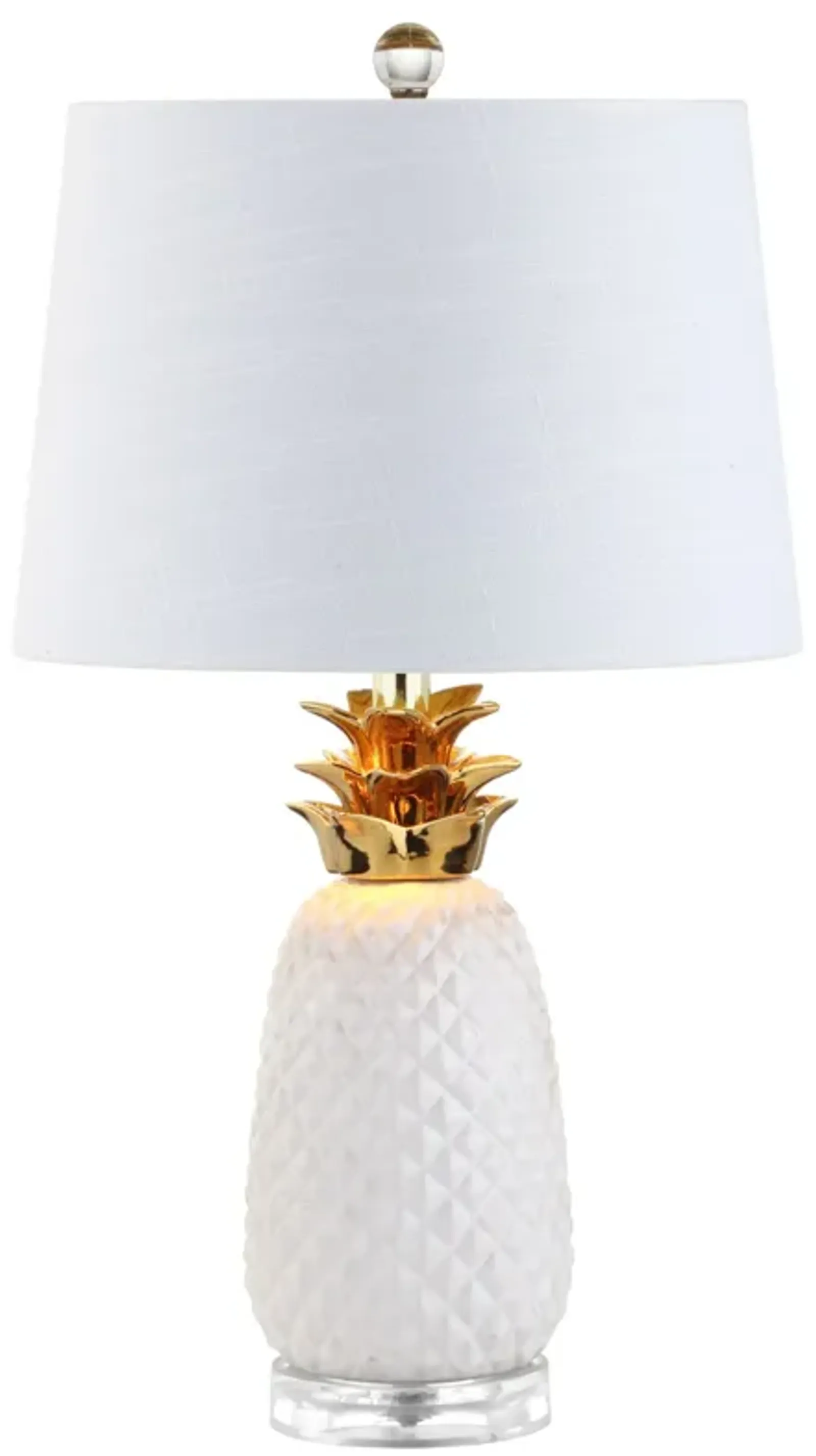 Pineapple Ceramic LED Table Lamp