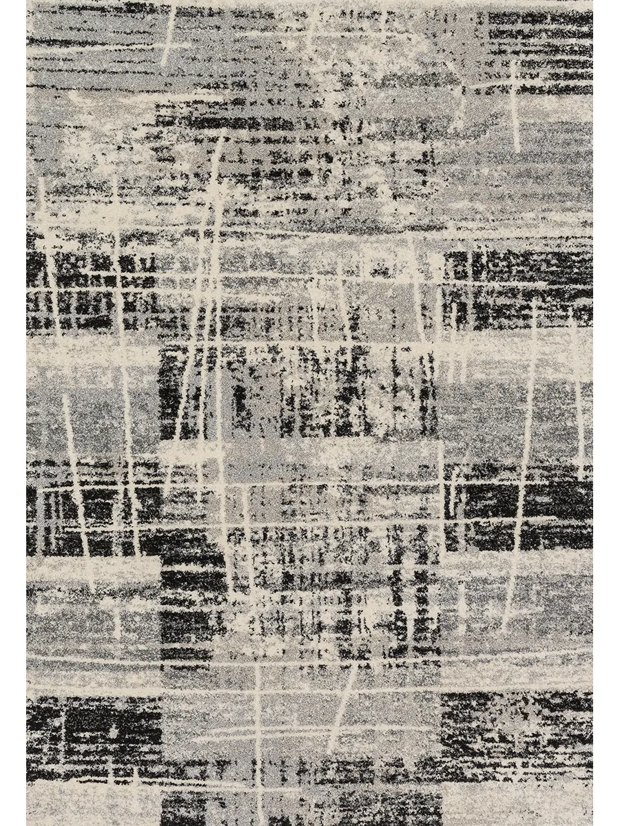 Emory EB06 Grey/Multi 2'5" x 7'7" Rug