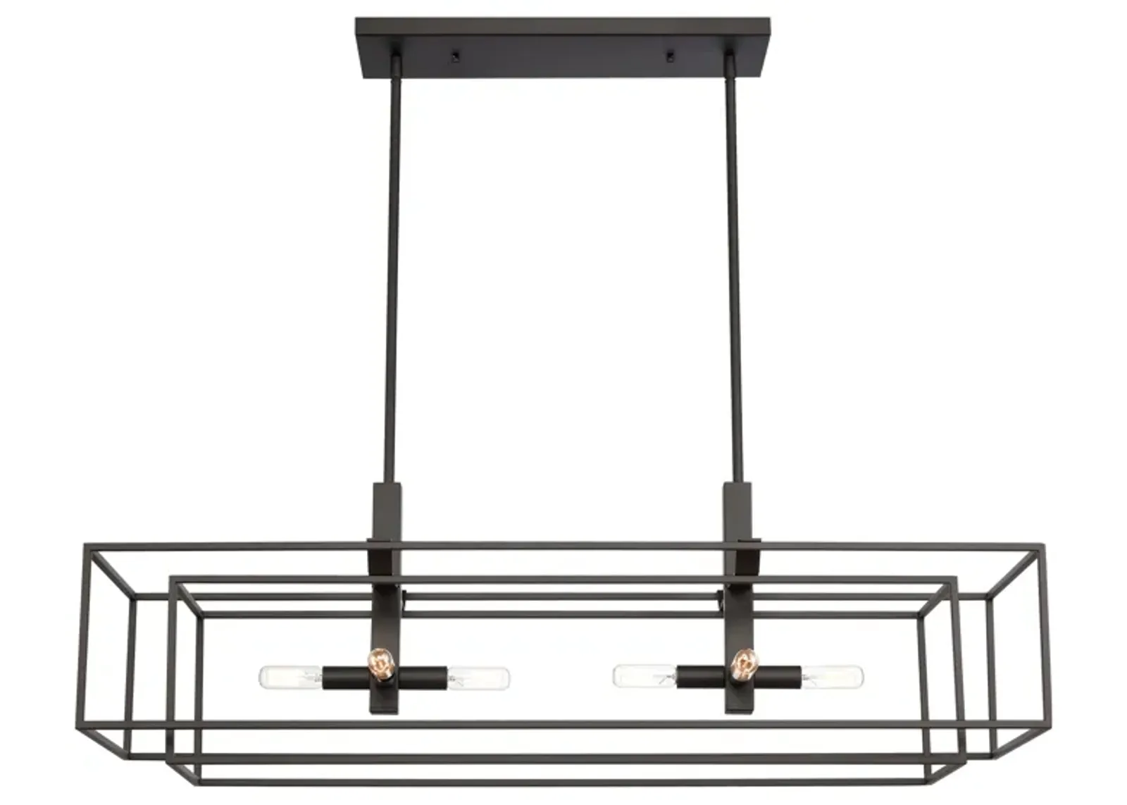 Kinsley 38'' Wide 8-Light Linear Chandelier