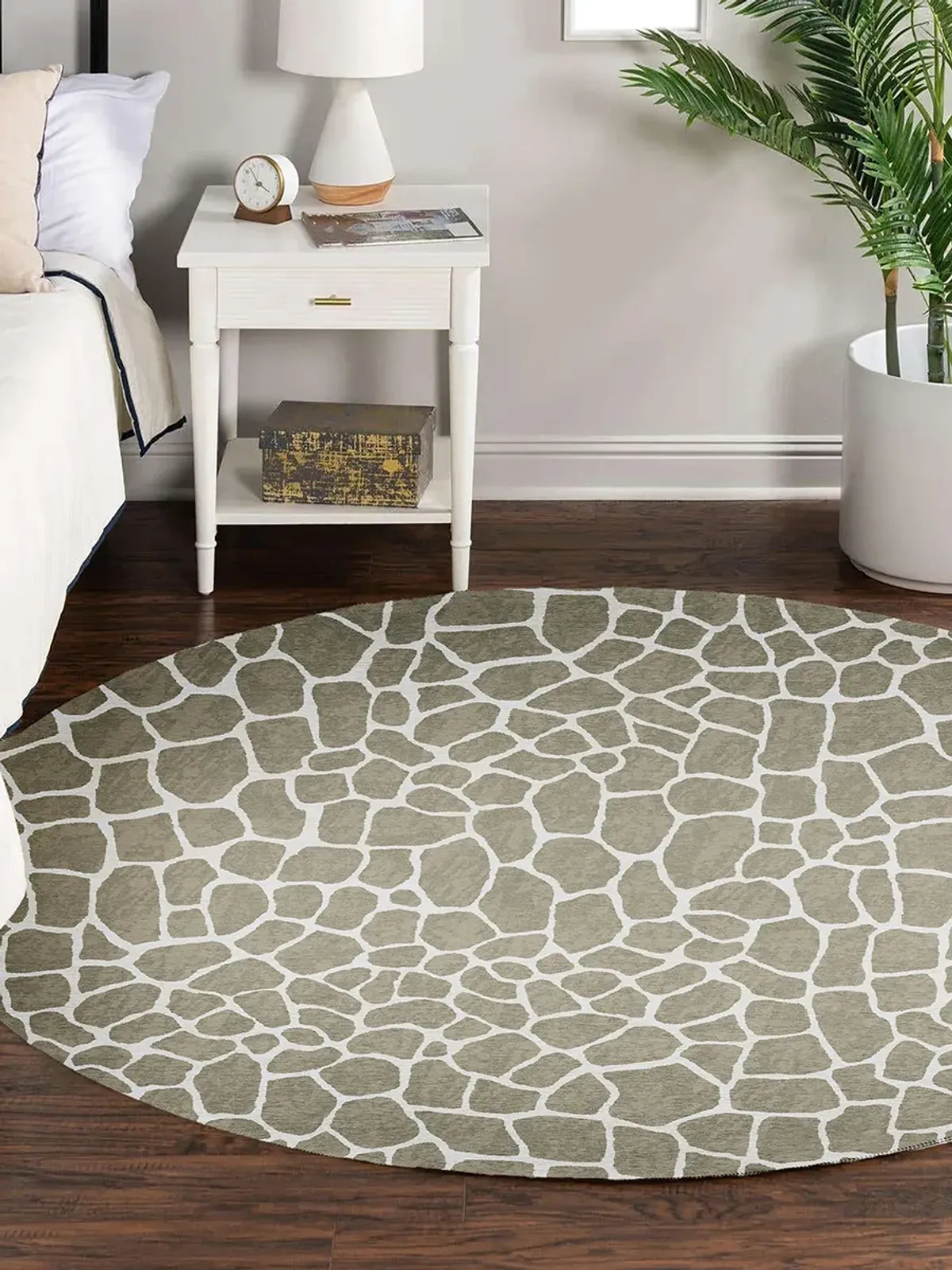 Mali ML4 Stone 6' Rug