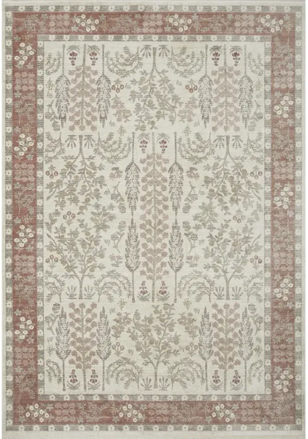 Holland HLD03 Rust 5'3" x 7'9" Rug by Rifle Paper Co.