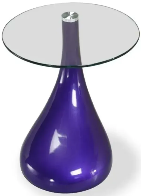 Lava Purple Accent Table