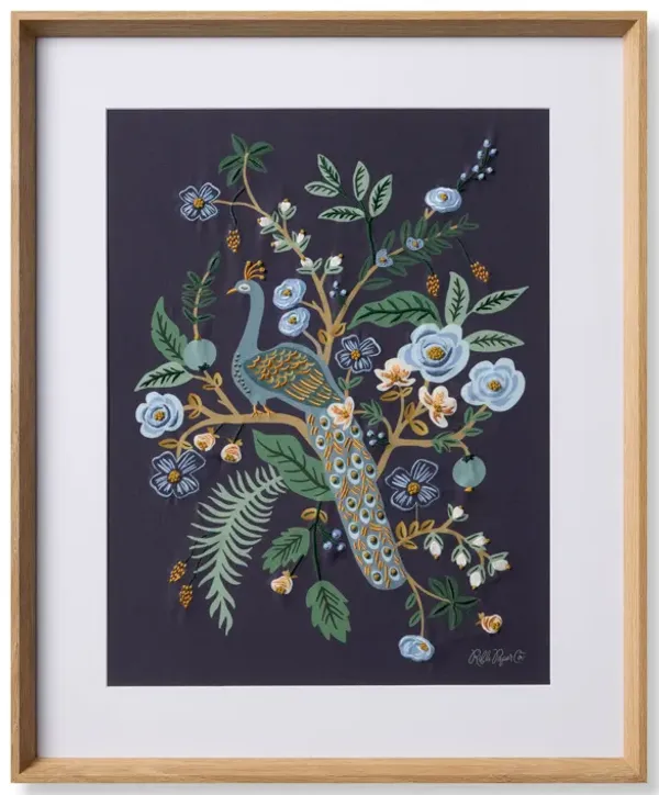 Peacock Multi 2'x2'5"   Wall Art